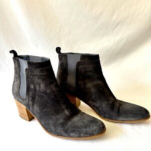 VINCE Gray‎ Suede Ankle Boots US 10